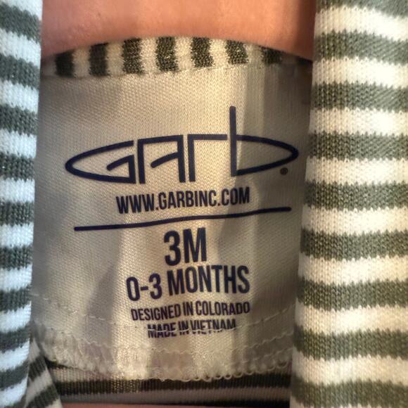 Garb Texas Tech "Carson" INFANT Striped Polo Onesie Size 0-3 months - Picture 4 of 5